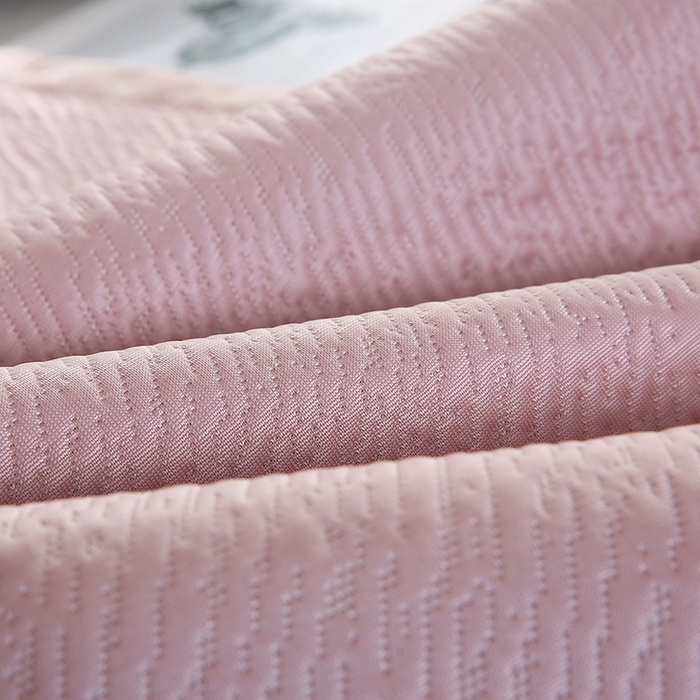 91家纺网 家纺一手货源 找家纺 小牛席业 2026新款小斜纹冷感豆豆枕套凉枕套夏天枕套冰丝枕套竹枕套藤枕套冰藤枕套 小斜纹冷感豆豆枕套-粉色