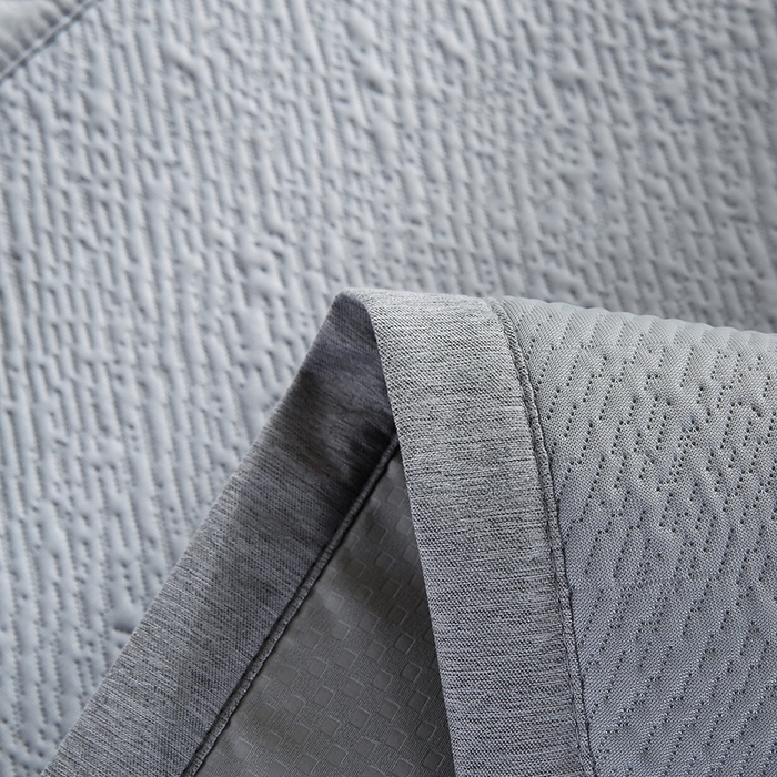 91家纺网 家纺一手货源 找家纺 小牛席业 2026新款小斜纹冷感豆豆枕套凉枕套夏天枕套冰丝枕套竹枕套藤枕套冰藤枕套 小斜纹冷感豆豆枕套-灰色