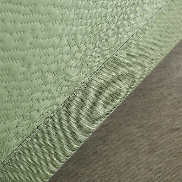 91家纺网 家纺一手货源 找家纺 小牛席业 2026新款小斜纹冷感豆豆枕套凉枕套夏天枕套冰丝枕套竹枕套藤枕套冰藤枕套 小斜纹冷感豆豆枕套-绿色