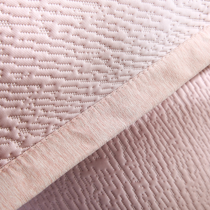 91家纺网 家纺一手货源 找家纺 小牛席业 2026新款小斜纹冷感豆豆枕套凉枕套夏天枕套冰丝枕套竹枕套藤枕套冰藤枕套 小斜纹冷感豆豆枕套-粉色