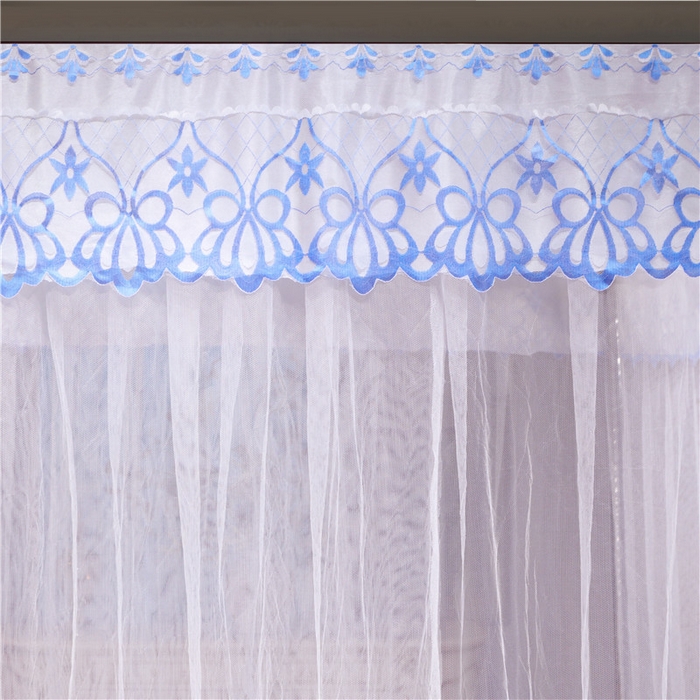 91家纺网 家纺一手货源 找家纺 冉美家纺 2026新款宫廷蚊帐 皇冠 恋情 幻彩 缤纷 恋情-白色