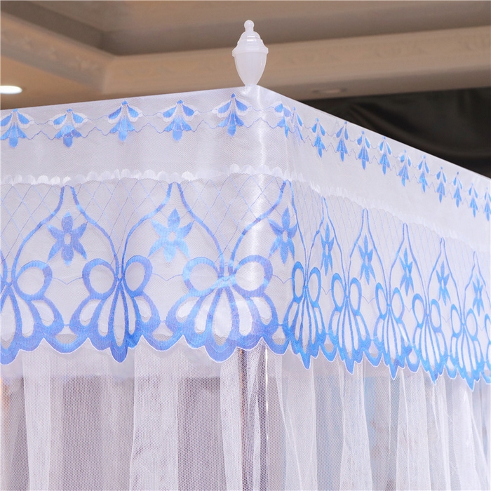 91家纺网 家纺一手货源 找家纺 冉美家纺 2026新款宫廷蚊帐 皇冠 恋情 幻彩 缤纷 恋情-白色