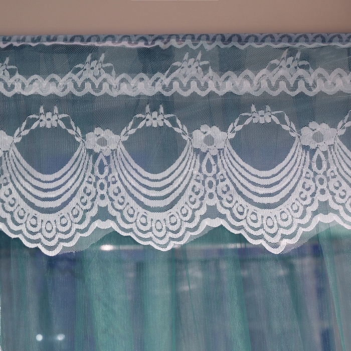 91家纺网 家纺一手货源 找家纺 冉美家纺 2026新款宫廷蚊帐 皇冠 恋情 幻彩 缤纷 缤纷-海蓝