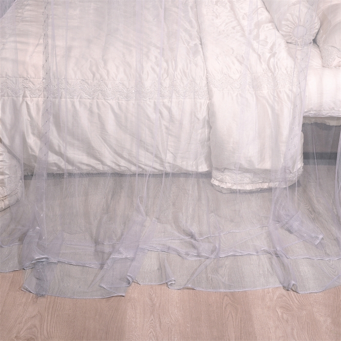 91家纺网 家纺一手货源 找家纺 冉美家纺 2026新款宫廷蚊帐 皇冠 恋情 幻彩 缤纷 缤纷-烟灰