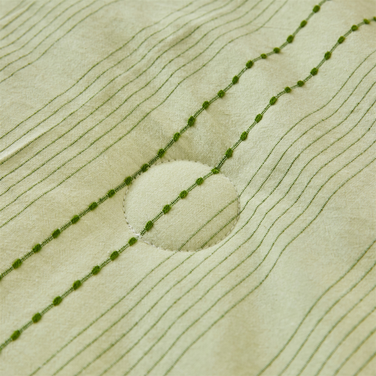 91家纺网 家纺一手货源 找家纺 恬思语家纺 2026新款全棉色织提花棉花夏被夏凉被空调被-流光 流光-绿