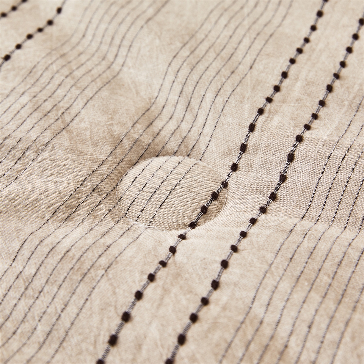 91家纺网 家纺一手货源 找家纺 恬思语家纺 2026新款全棉色织提花棉花夏被夏凉被空调被-流光 流光-咖