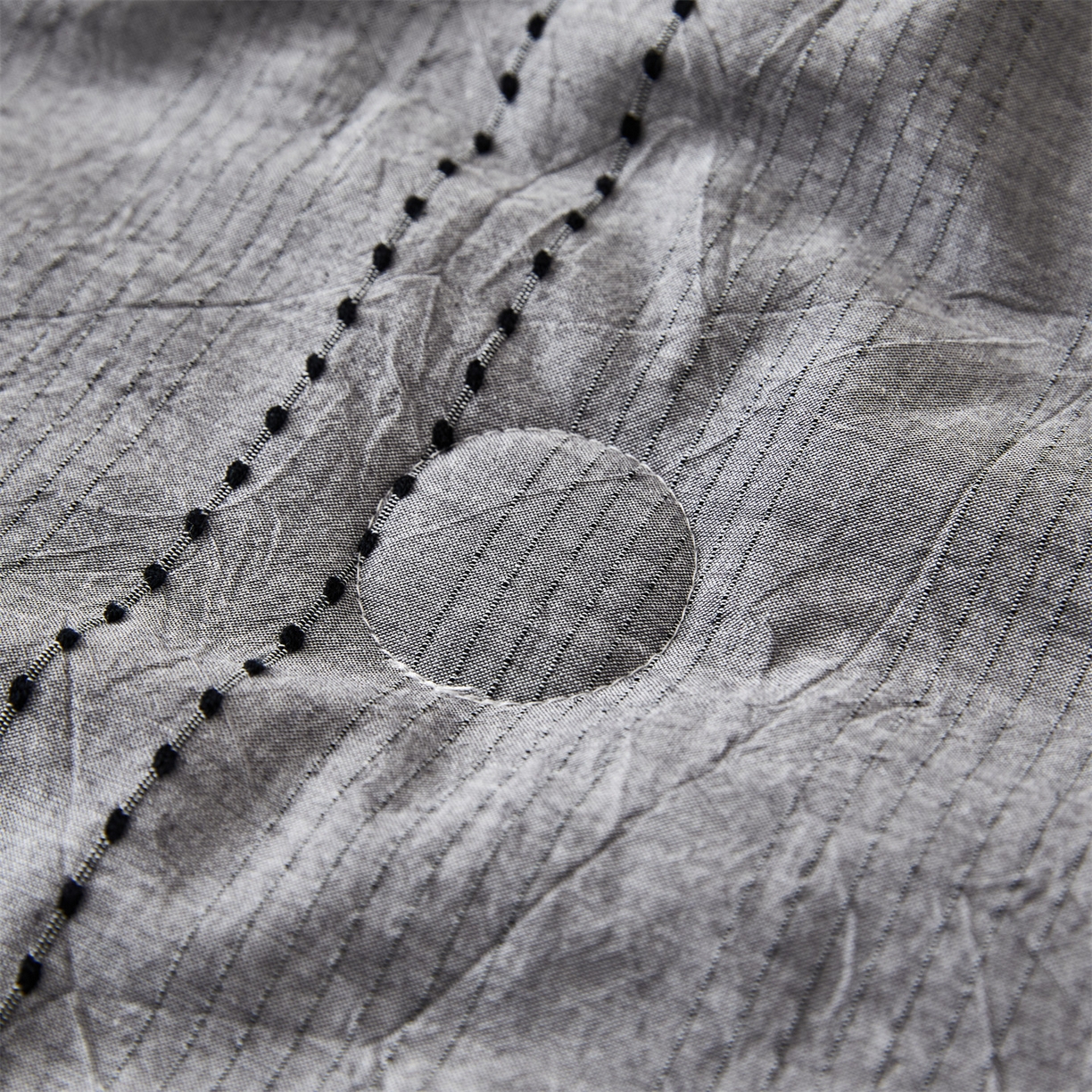 91家纺网 家纺一手货源 找家纺 恬思语家纺 2026新款全棉色织提花棉花夏被夏凉被空调被-流光 流光-灰