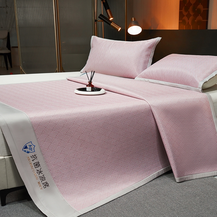 91家纺网 家纺一手货源 找家纺 （总）999家纺 2026新款加厚三明治抗菌冰丝藤凉席三件套冰丝软席藤席