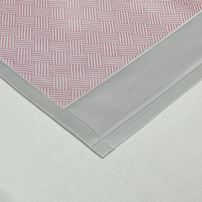 91家纺网 家纺一手货源 找家纺 999家纺 2026新款加厚三明治抗菌冰丝藤凉席三件套冰丝软席藤席 冰岛-暖玉粉