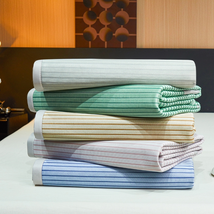 91家纺网 家纺一手货源 找家纺 999家纺 2026新款加厚三明治抗菌冰丝藤凉席三件套冰丝软席藤席 组合图【仅供参考 不可下单】