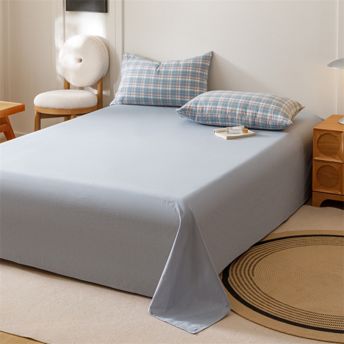 91家纺网 家纺一手货源 找家纺 恬思语家纺 2026新款全棉色织水洗棉棉花夏被夏凉被空调被 洛林 兰