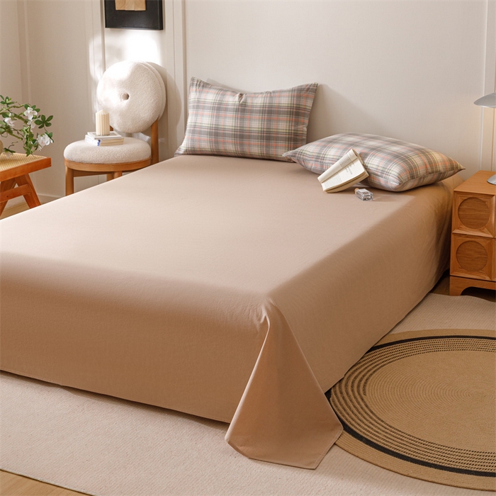 91家纺网 家纺一手货源 找家纺 恬思语家纺 2026新款全棉色织水洗棉棉花夏被夏凉被空调被 霍格 灰