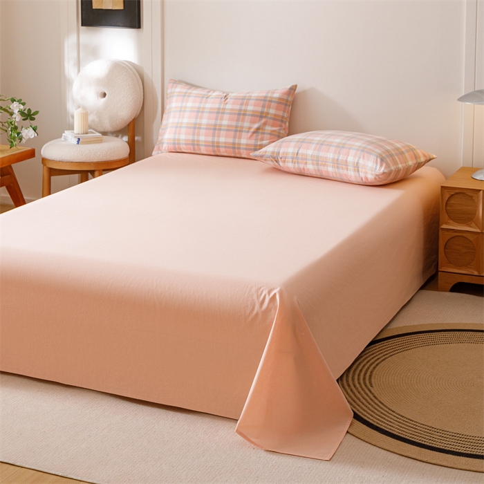 91家纺网 家纺一手货源 找家纺 恬思语家纺 2026新款全棉色织水洗棉棉花夏被夏凉被空调被 简兮 粉