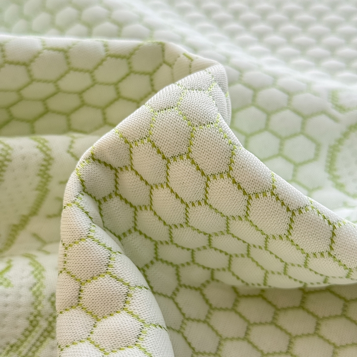 91家纺网 家纺一手货源 找家纺 999家纺 2026新款A类冰豆豆凉席三件套凉豆豆软凉席可机洗空调席子 冰块熊-绿（宽包床席款）