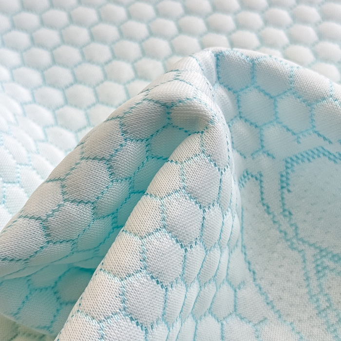 91家纺网 家纺一手货源 找家纺 999家纺 2026新款A类冰豆豆凉席三件套凉豆豆软凉席可机洗空调席子 冰块熊-蓝（宽包床席款）