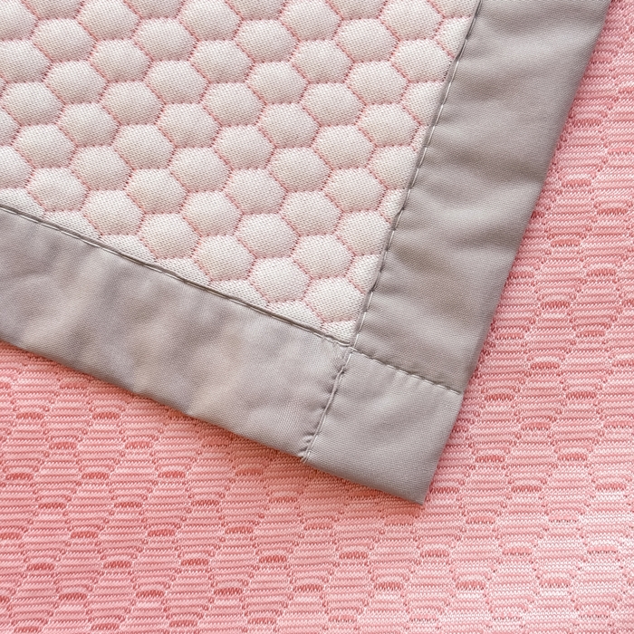 91家纺网 家纺一手货源 找家纺 999家纺 2026新款A类冰豆豆凉席三件套凉豆豆软凉席可机洗空调席子 冰块熊-粉（宽包床席款）