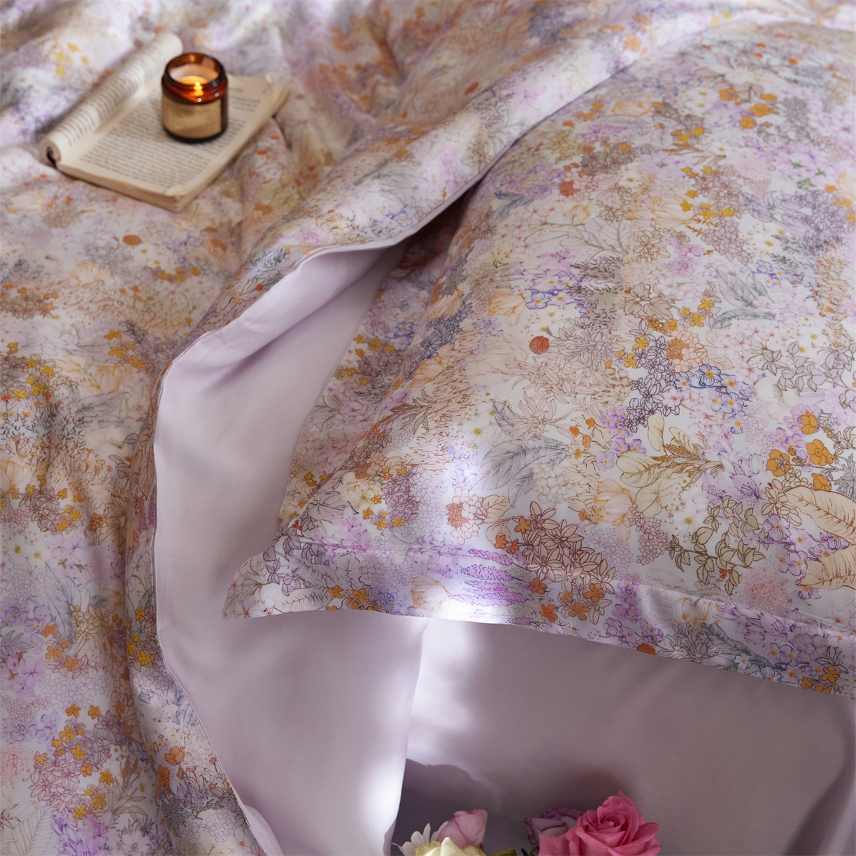 91家纺网 家纺一手货源 找家纺 初拾 2026新款春夏小清新莱赛尔数码印花四件套 会员减10 控价：日常券后不低于298 元  小步舞曲