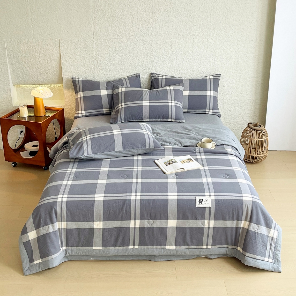 91家纺网 家纺一手货源 找家纺 （总）梵克保罗 2026春夏新款水洗棉新疆棉花被绗缝款夏被系列单夏被夏凉被空调被