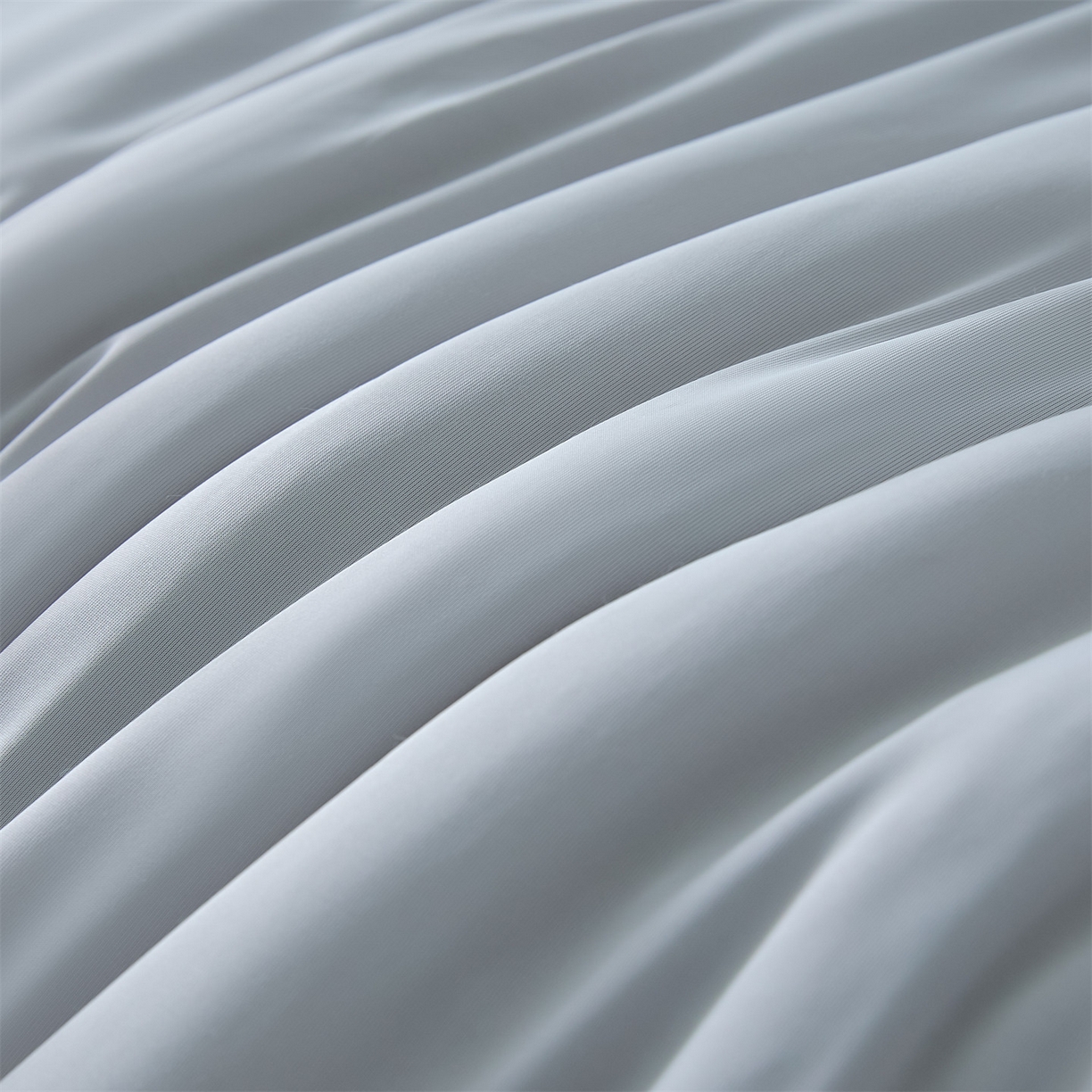 91家纺网 家纺一手货源 找家纺 恬思语家纺 2026春夏新品纯色双拼凉感丝大豆夏被夏凉被空调被 凉感-灰绿