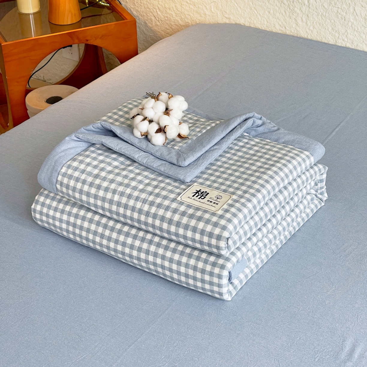 91家纺网 家纺一手货源 找家纺 （总）梵克保罗 2026春夏新款水洗棉新疆棉花被绗缝款夏被系列单夏被夏凉被空调被