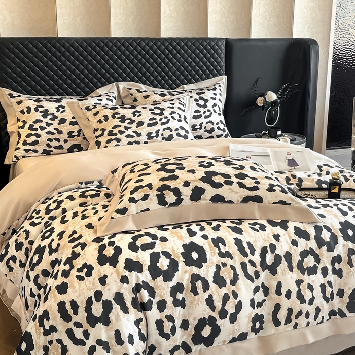 91家纺网 家纺一手货源 找家纺 （总）首尔家纺 2026春夏新款宽边数码冰丝四件套