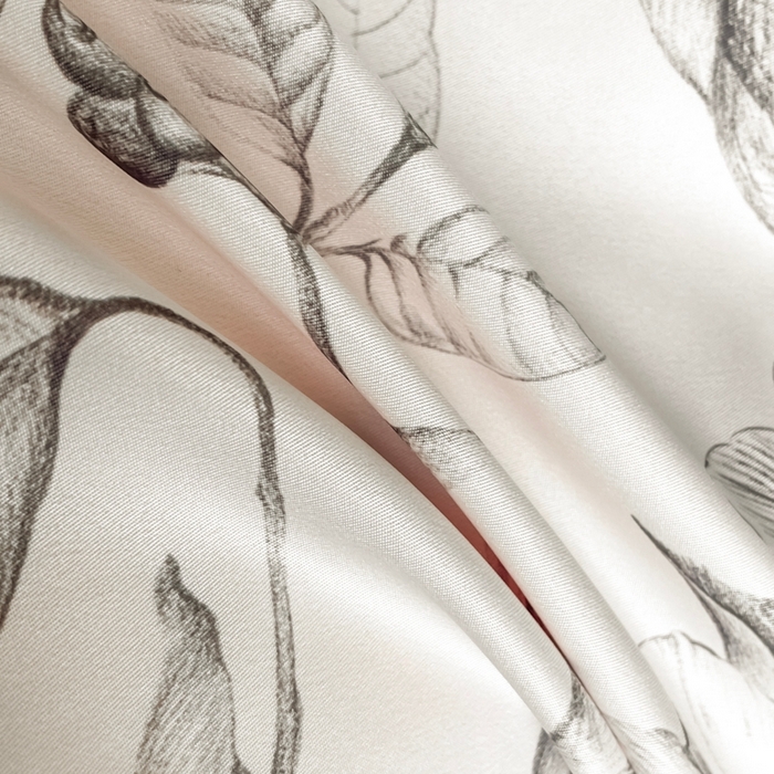 91家纺网 家纺一手货源 找家纺 首尔家纺 2026春夏新款宽边数码冰丝四件套 石榴花粉