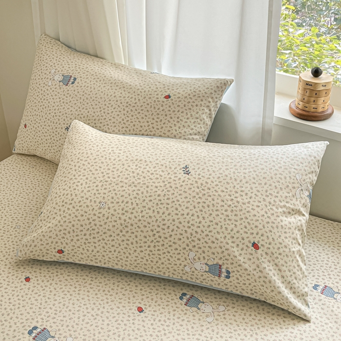 91家纺网 家纺一手货源 找家纺 （总）首尔家纺 2026新款全棉纯棉小清新四件套