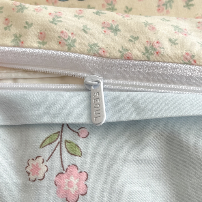 91家纺网 家纺一手货源 找家纺 （总）首尔家纺 2026新款全棉纯棉小清新四件套