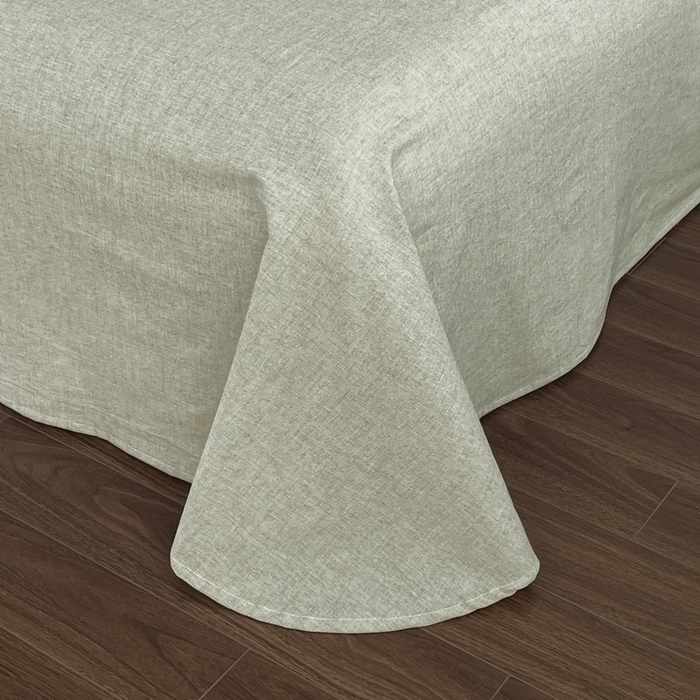 91家纺网 家纺一手货源 找家纺 慕晨 2026新款天丝莱赛尔棉麻数码印色织花边夏被四件套高级田园美式直播热款 归宁