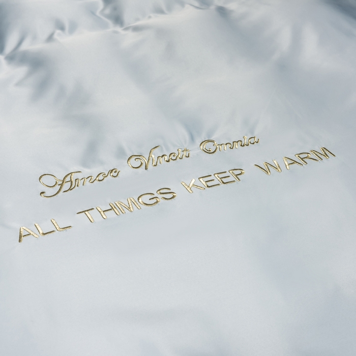 91家纺网 家纺一手货源 找家纺 绒世界 2026新款水洗真丝盛夏系列四件套单被套四件套 月光蓝