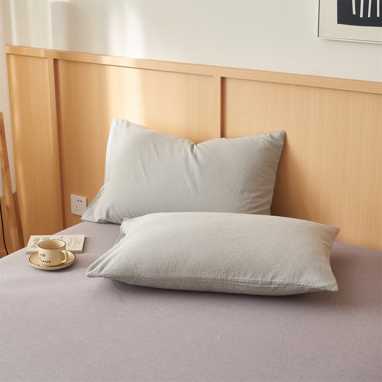 91家纺网 家纺一手货源 找家纺 恬思语家纺 2026春夏新款里外全棉纯棉纯色棉花夏被-百丽系列 百丽-蓝