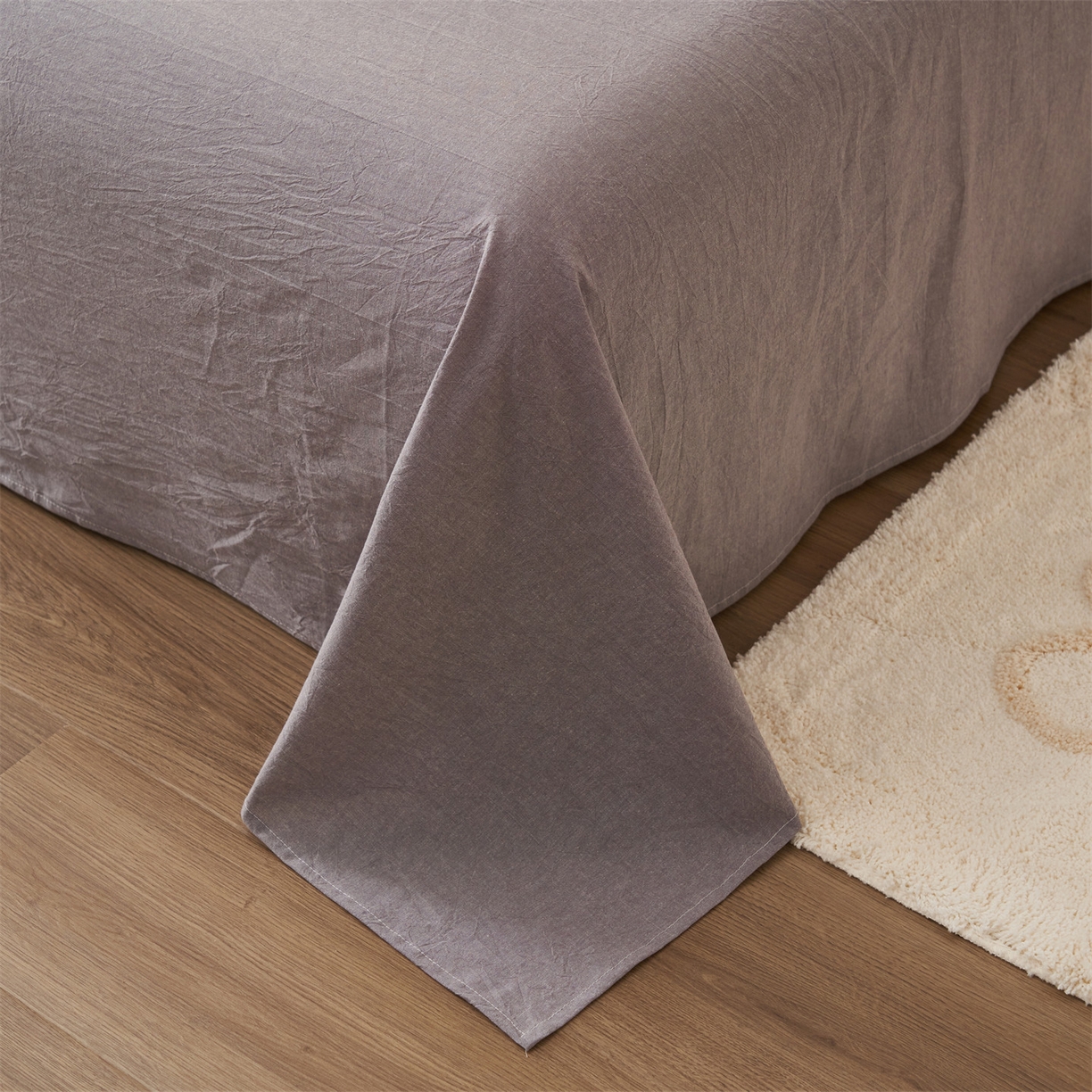 91家纺网 家纺一手货源 找家纺 恬思语家纺 2026春夏新款里外全棉纯棉纯色棉花夏被-百丽系列 百丽-蓝