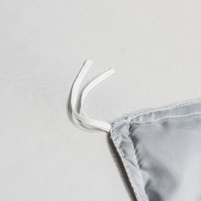 91家纺网 家纺一手货源 找家纺 丝印良品 2026新款水洗真丝盛夏系列四件套单被套四件套 北卡蓝