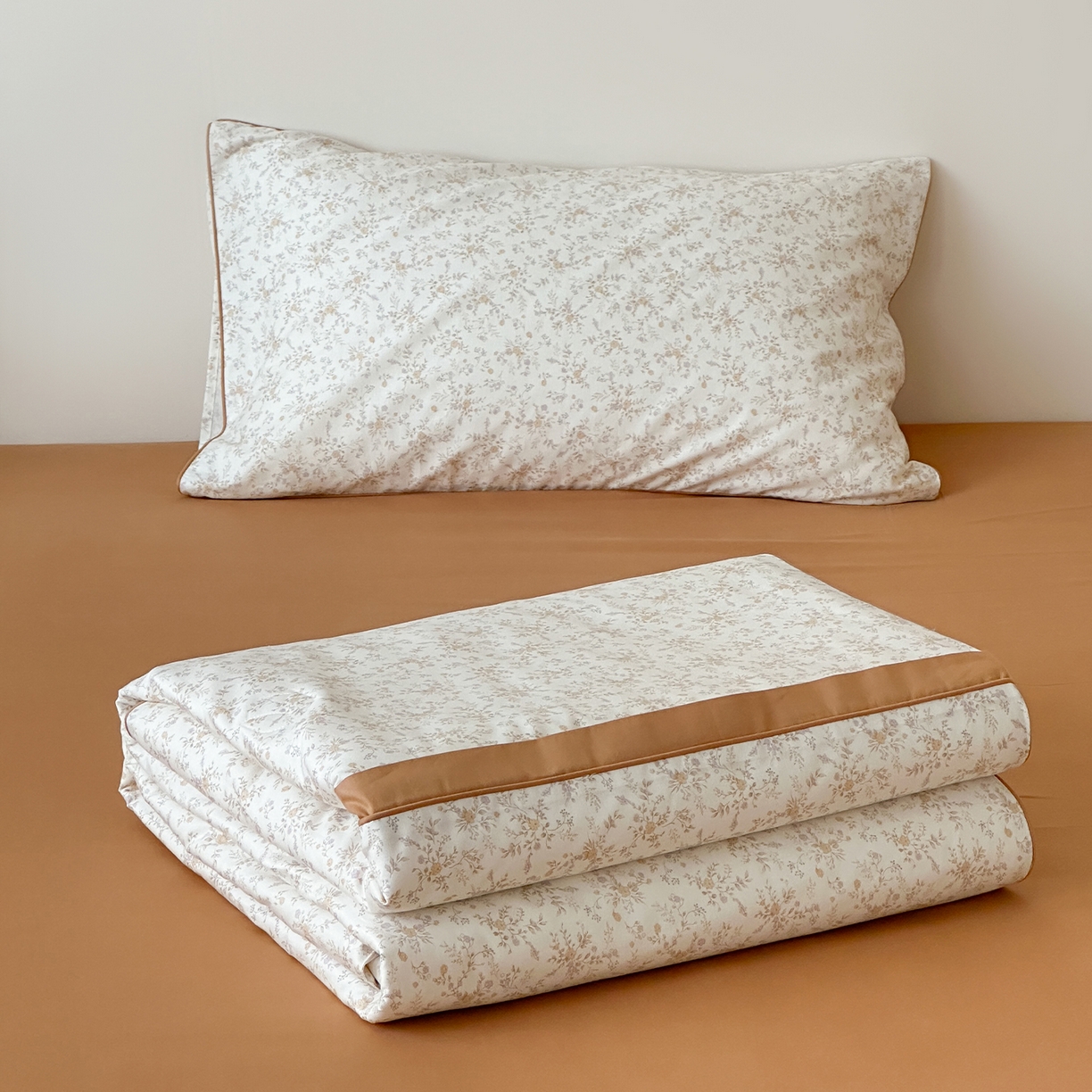 91家纺网 家纺一手货源 找家纺 （总）一加一 2026新款活性印花透气工艺大豆夏被夏凉被空调被四件套-棉花叙