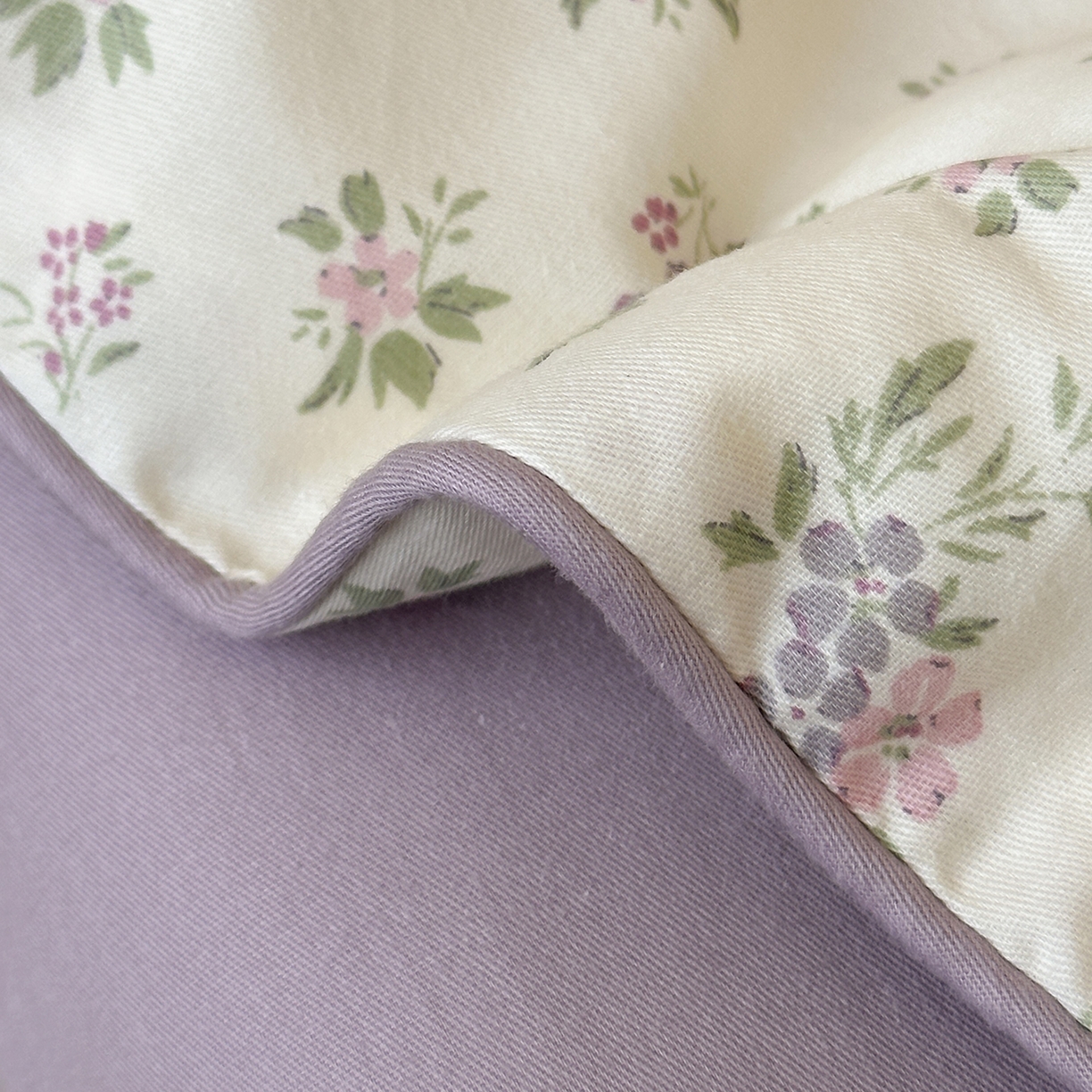 91家纺网 家纺一手货源 找家纺 一加一 2026新款活性印花透气工艺大豆夏被夏凉被空调被四件套-棉花叙 沉香绪