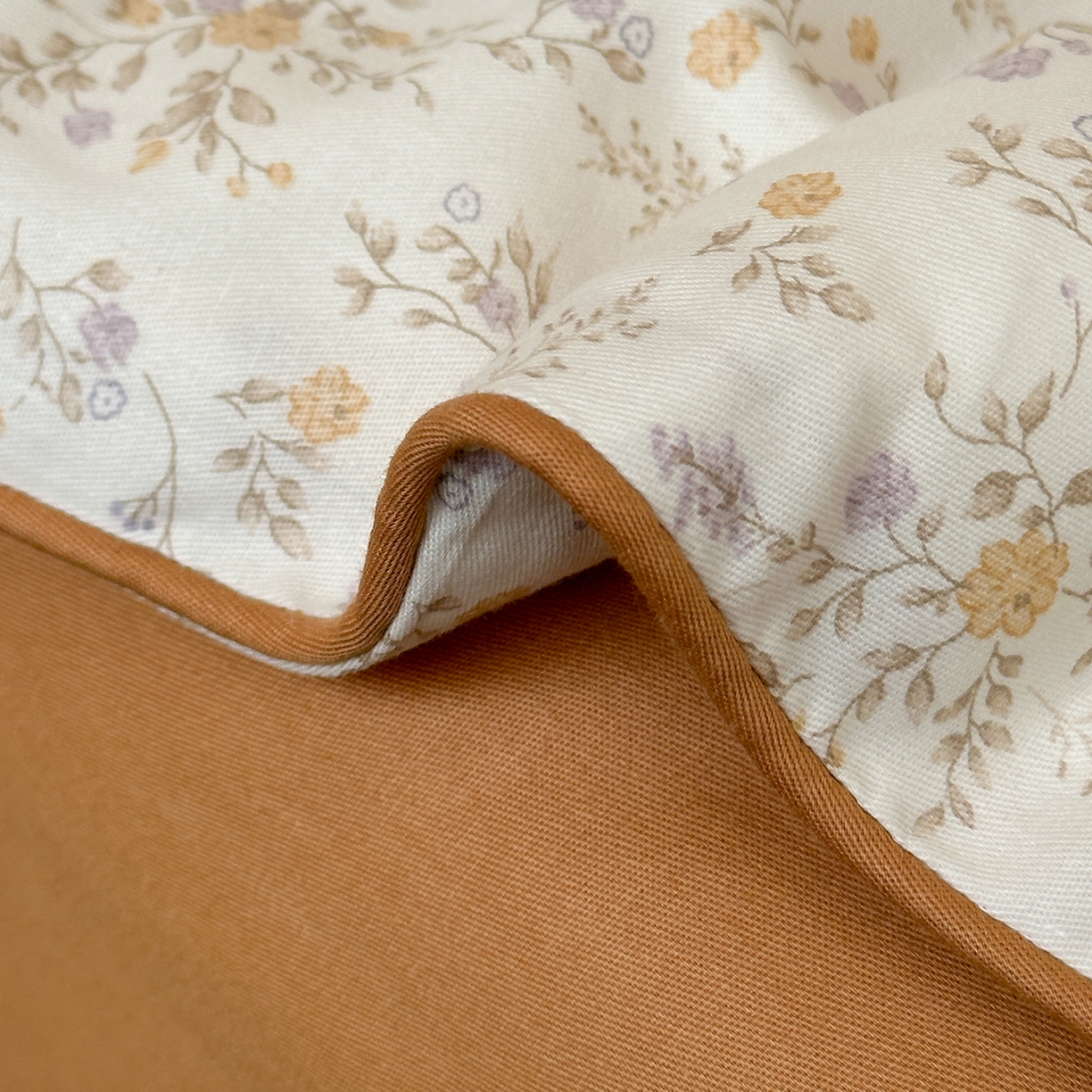 91家纺网 家纺一手货源 找家纺 一加一 2026新款活性印花透气工艺大豆夏被夏凉被空调被四件套-棉花叙 花影斜