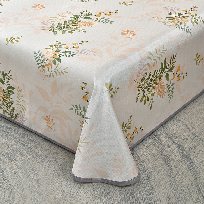 91家纺网 家纺一手货源 找家纺 （总）念家居 2026新款轻奢可机洗水洗床单款高密大版斜纹冰丝凉席三件套