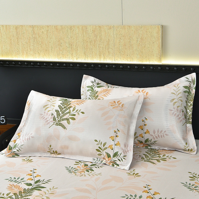 91家纺网 家纺一手货源 找家纺 （总）念家居 2026新款轻奢可机洗水洗床单款高密大版斜纹冰丝凉席三件套