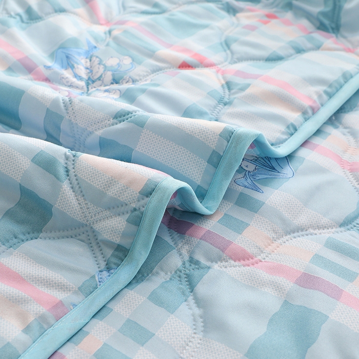 91家纺网 家纺一手货源 找家纺 （总）好欣怡家纺 2026新款超声波磨毛印花夏凉被