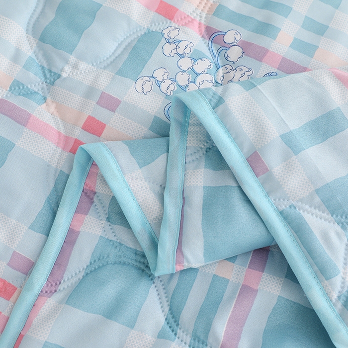 91家纺网 家纺一手货源 找家纺 （总）好欣怡家纺 2026新款超声波磨毛印花夏凉被