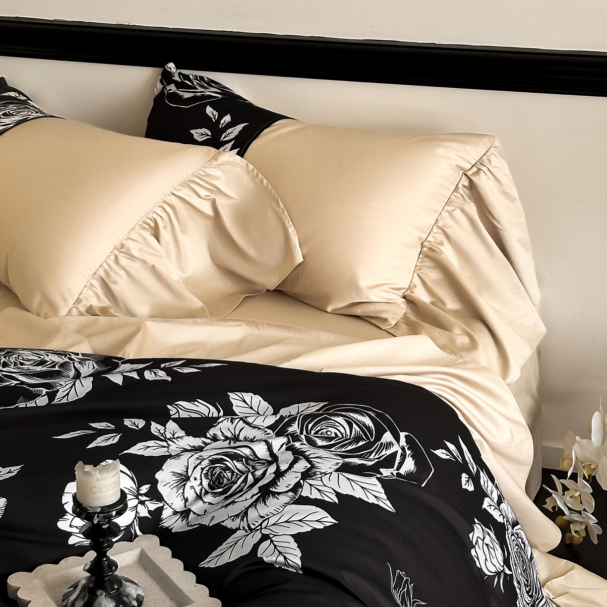 91家纺网 家纺一手货源 找家纺 （总）置顶家纺 2026新款芙蕾茜数码印花亲肤四件套