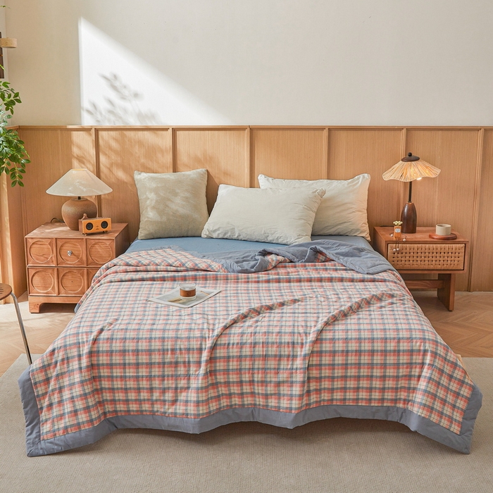 91家纺网 家纺一手货源 找家纺 （总）牛魔王家居 2026新款A类水洗棉新疆棉花夏被 被子被芯