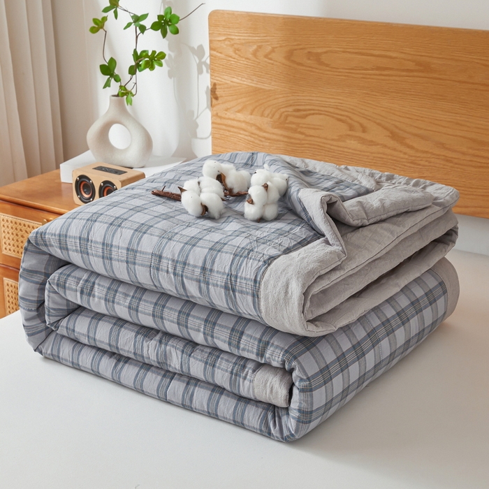 91家纺网 家纺一手货源 找家纺 （总）牛魔王家居 2026新款A类水洗棉新疆棉花夏被 被子被芯