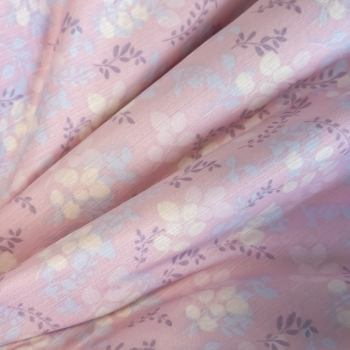 91家纺网 家纺一手货源 找家纺 赛丽雅 2026新款拼角轻奢冰丝凉感夏被四件套 花田兔-粉