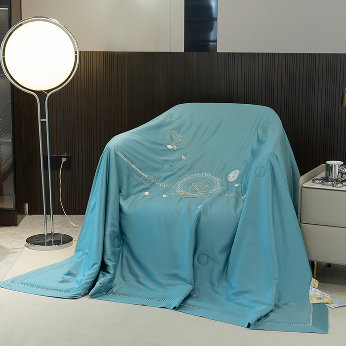 91家纺网 家纺一手货源 找家纺 （总）太阳羽家纺 2026新款60支天丝提花镂空夏被夏凉被空调被冰豆系列