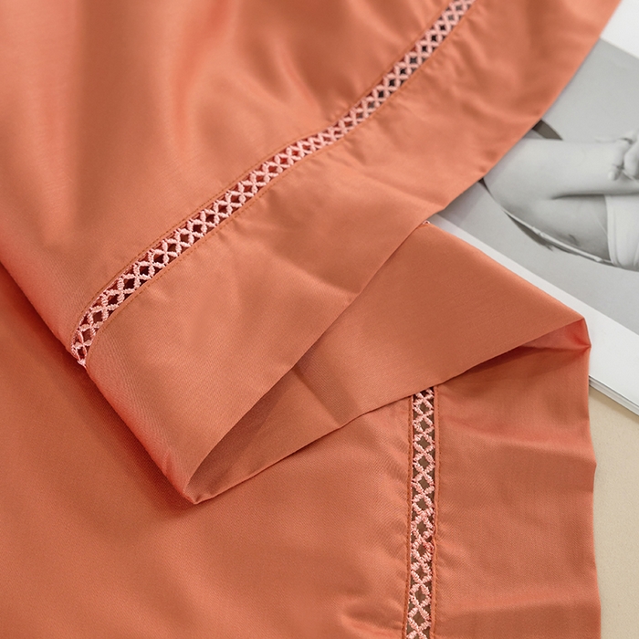 91家纺网 家纺一手货源 找家纺 太阳羽家纺 2026新款60支天丝提花镂空夏被夏凉被空调被冰豆系列 冰豆-橙