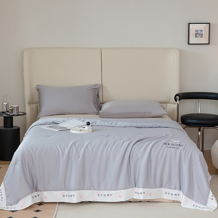 91家纺网 家纺一手货源 找家纺 （总）太阳羽家纺 2026新款60支天丝提花镂空夏被夏凉被空调被艾诺维系列