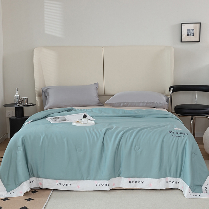 太阳羽家纺 2026新款60支天丝提花镂空夏被夏凉被空调被艾诺维系列 艾诺维-兰