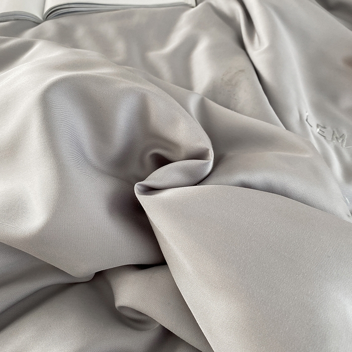 91家纺网 家纺一手货源 找家纺 太阳羽家纺 2026新款亲肤柔软柠檬天丝夏被被子被芯 柠檬-银灰