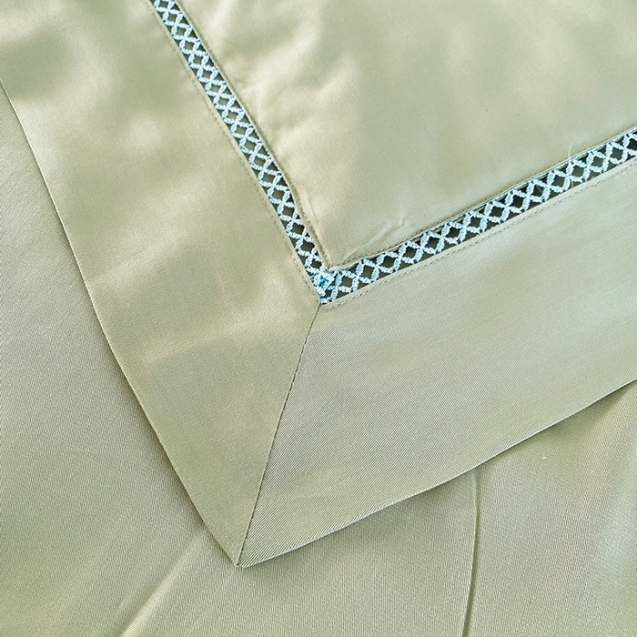 91家纺网 家纺一手货源 找家纺 太阳羽家纺 2026新款亲肤柔软柠檬天丝夏被被子被芯 柠檬-豆绿